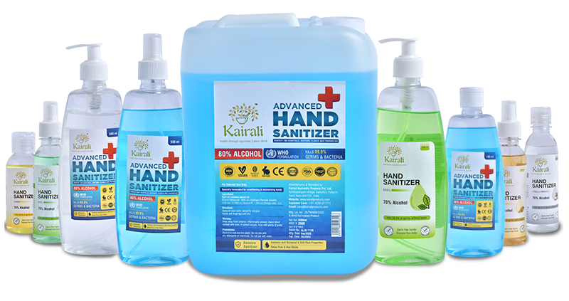 Bulk packaging of Hand Sanitizers Liquid & Gel